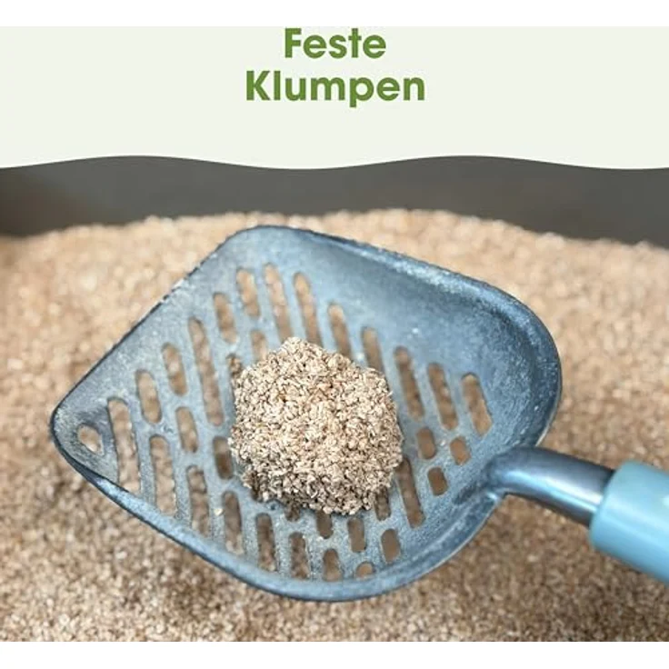 Biokat's Organic Care Wood fibres, Katzenstreu aus natürlichen Holzfasern, 11,4 kg (30 L), stark saugfähig, nahezu staubfrei – Bild 4