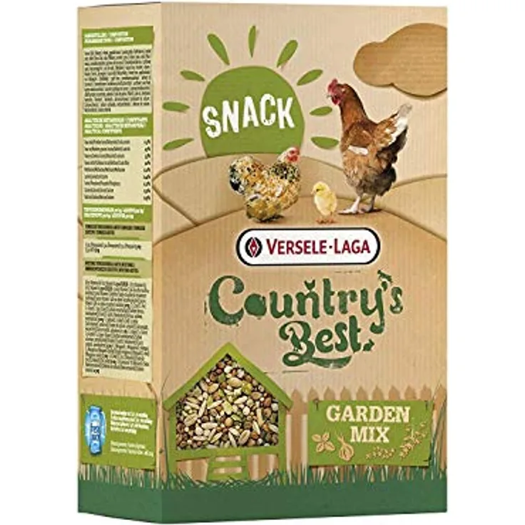 Versele-Laga Country's Best Snack Garden Mix, abwechslungsreiche Getreidemischung für Kleintiere, 1 kg