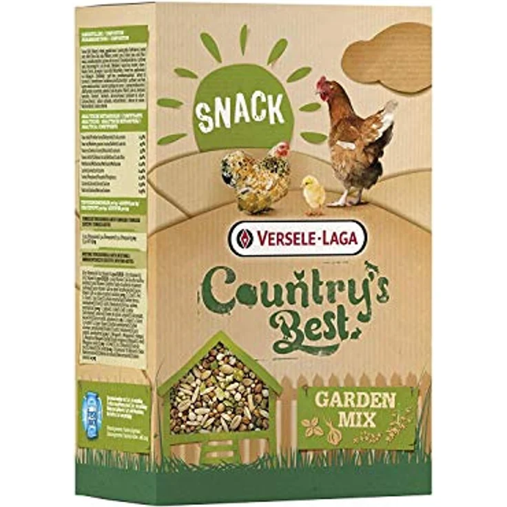 Versele-Laga Country's Best Snack Garden Mix, abwechslungsreiche Getreidemischung für Kleintiere, 1 kg – Bild 1