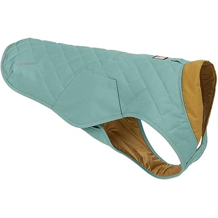 Ruffwear Hundemantel Stumptown Jacket River Rock Green, isolierende Wärme & Strapazierfähigkeit – Bild 2