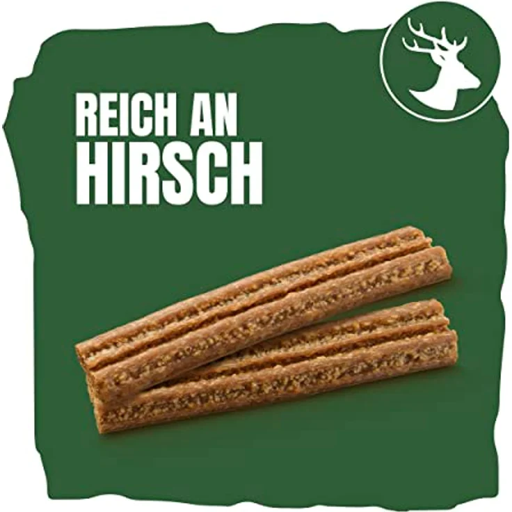 Purina AdVENTuROS Strips, fettarme Hundeleckerli mit Hirschgeschmack, 3x90g, mit Vitaminen für alle Lebensphasen – Bild 5