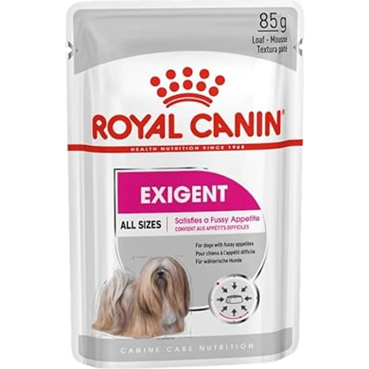 Royal Canin Exigent Nassfutter für wählerische Hunde, 12x85g, mit schmackhaften Zutaten und hochwertigen Proteinen – Bild 3