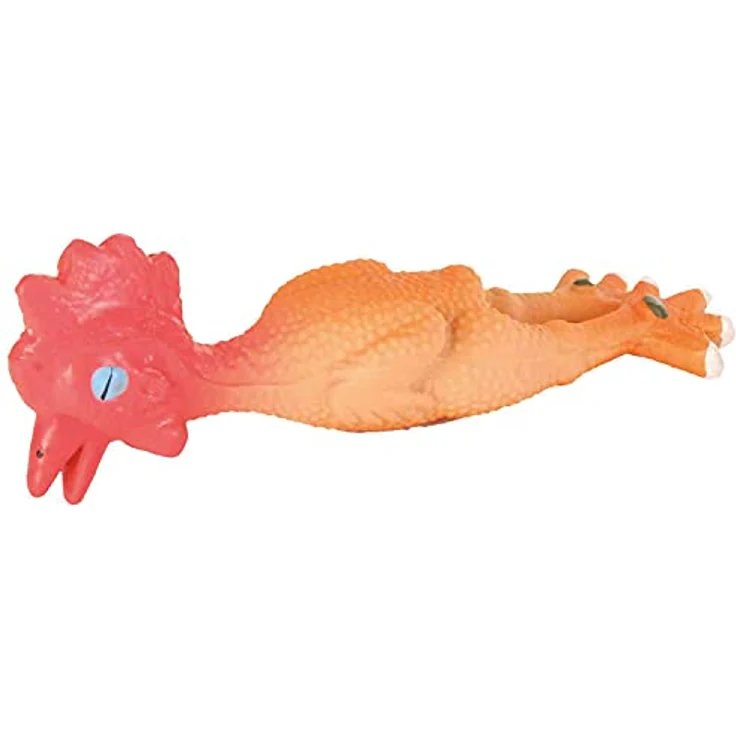 Trixie Huhn - Latex-Hundespielzeug 15cm – Bild 2