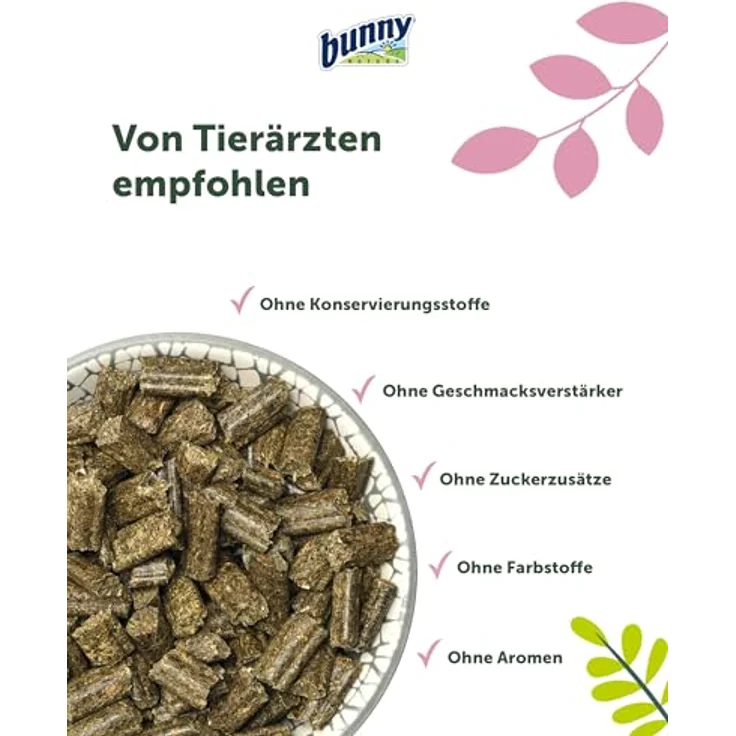 Bunny KaninchenTraum young 1,5 kg, hochwertiges Kleintierfutter mit 20 % Rohfaseranteil und Vitaminen für gesunde Kaninchenaufzucht – Bild 6