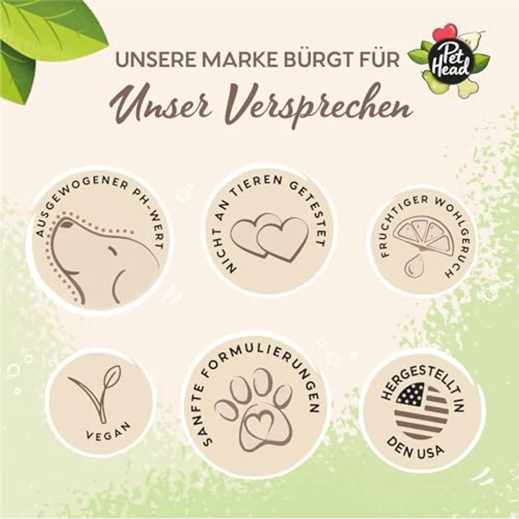 Pet Head Mucky Pup Fellspray für Welpen, pH-Neutral, vegan, mit Birnenduft und sanfter Formel, 300ml – Bild 5