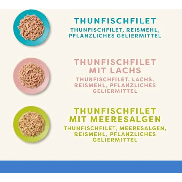 Applaws Natural Wet Cat Food Fish Selection, 100% natürliche Zutaten, 60% Thunfischfilet, 12 x 70g Dosen – Bild 2