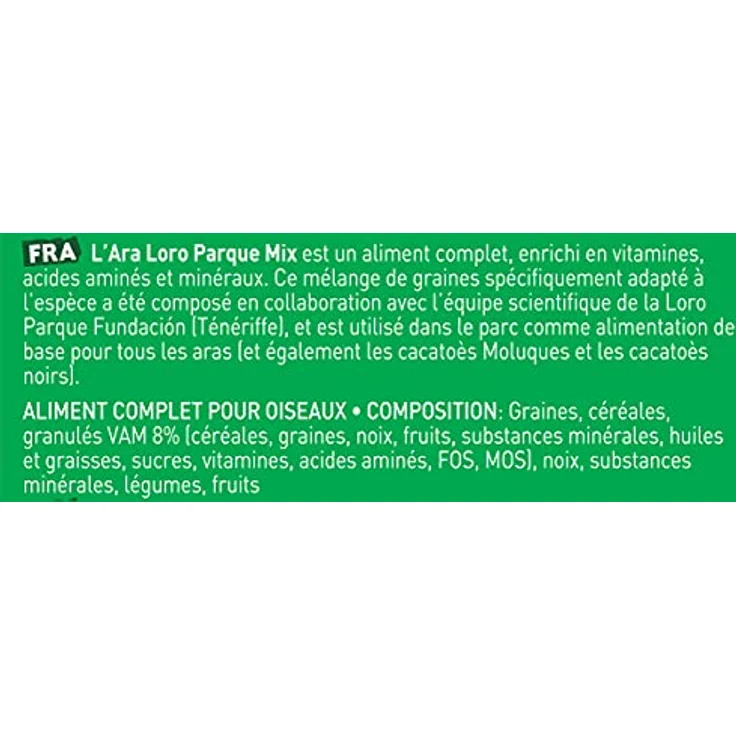 VERSELE-LAGA Prestige Loro Parque Ara Papageienmischung, angereicherte Samenmischung mit Vitaminen und Mineralien, 15 kg – Bild 5