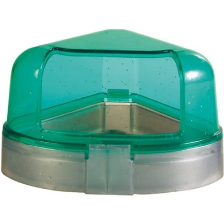 TRIXIE Nagerhaus Ecktoilette mit Dach für Hamster, verschiedene Farben, inkl. Streulöffel, 14 x 8 x 11/11 cm – Bild 2