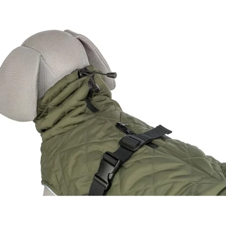 TRIXIE Hundemantel Minot, wasserdichter Hundemantel aus Polyester mit Fleece-Innenfutter und reflektierenden Elementen – Bild 5