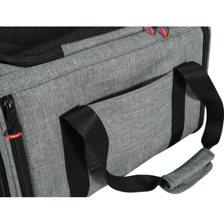 ZOLUX Transporttasche Nomad L, erweiterbare Hunde-Transportbox mit optimaler Belüftung und Sicherheitssystem – Bild 5