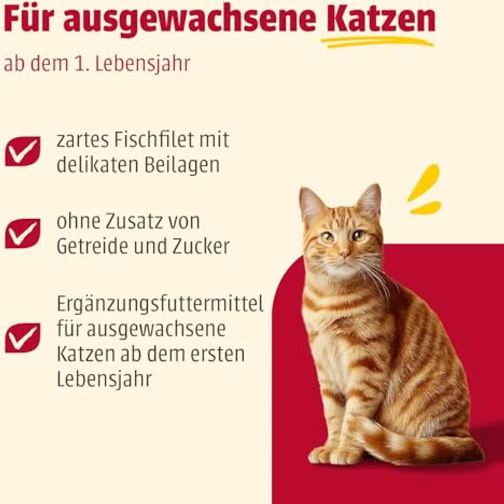 animonda Carny Ocean Katzen Nassfutter Meeresvielfalt Nr. 2, 12 x 80 g, ohne Getreide und Zucker, mit zartem Fischfilet und delikaten Beilagen – Bild 3