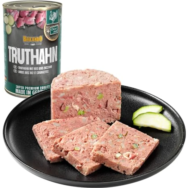 Belcando Super Premium Dose, 6x400g Truthahn mit Reis & Zucchini, Nassfutter für Hunde aller Rassen, Qualitätsfutter ohne künstliche Zusatzstoffe – Bild 4