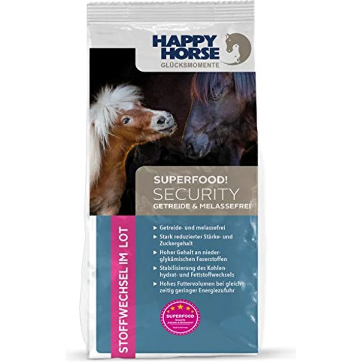 Happy Horse Superfood Security 2 x 14 kg, getreidefreies Pferdefutter mit hoher Vitalstoffdichte, immununterstützend und für erkrankte Pferde geeignet – Bild 2