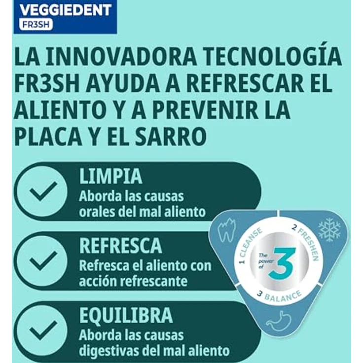 Virbac VeggieDent Fresh M, Vegetarische Kaustreifen für mittelgroße Hunde, 15 Stück, 350 g, mit patentierter Z-Form für Zahnreinigung – Bild 3