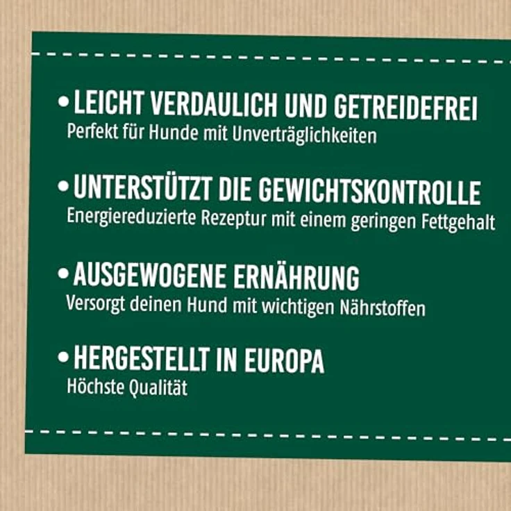 Christopherus Getreidefreies Trockenfutter für Hunde, leichte Kost mit Lamm & Kartoffel, 12 kg, für Übergewichtige und wenigaktive Hunde – Bild 2