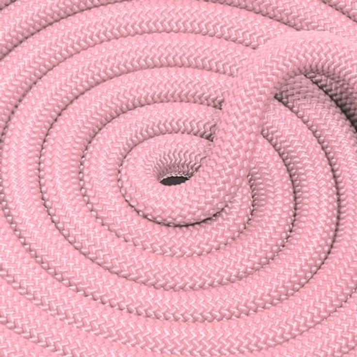 Ganzoo PPM Seil 5 m, 8 mm PPM Tau aus Polypropylen Multifilem, pink für DIY Hundeleine, Halsband und kreative Takelungen – Bild 2
