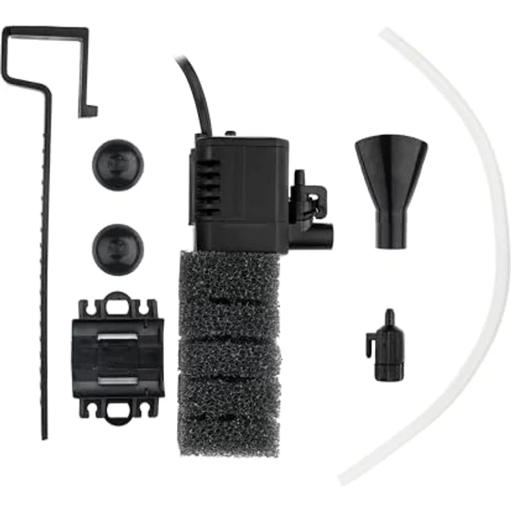 Aquael PAT mini, Innenfilter für Aquarien bis 120L, 400 L/h Durchfluss, 4W Energieverbrauch, mit Leistungsregler und Belüftungsrohr – Bild 8