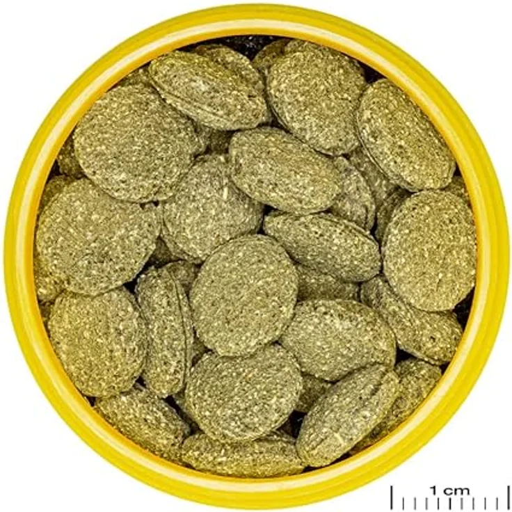 JBL PRONOVO PLECO WAFER, Futterwafer für Saugwelse von 1-20 cm, naturnahe Ernährung mit Holzanteil, 1 l – Bild 2