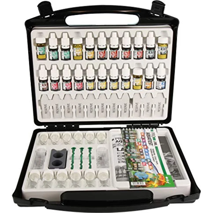JBL Wassertest-Koffer ProAquaTest Lab ProScape, 9 Tests für Pflanzen-Aquarien, inkl. umfangreichem Zubehör und sicherer Aufbewahrung – Bild 3