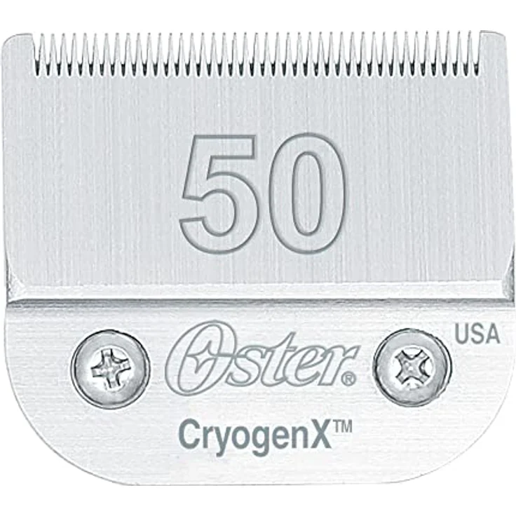 Oster Scherkopf Nr. 50, L: 0,2mm, kryogenisch gehärtet für Hundeschermaschinen, passend für Oster und Moser – Bild 1