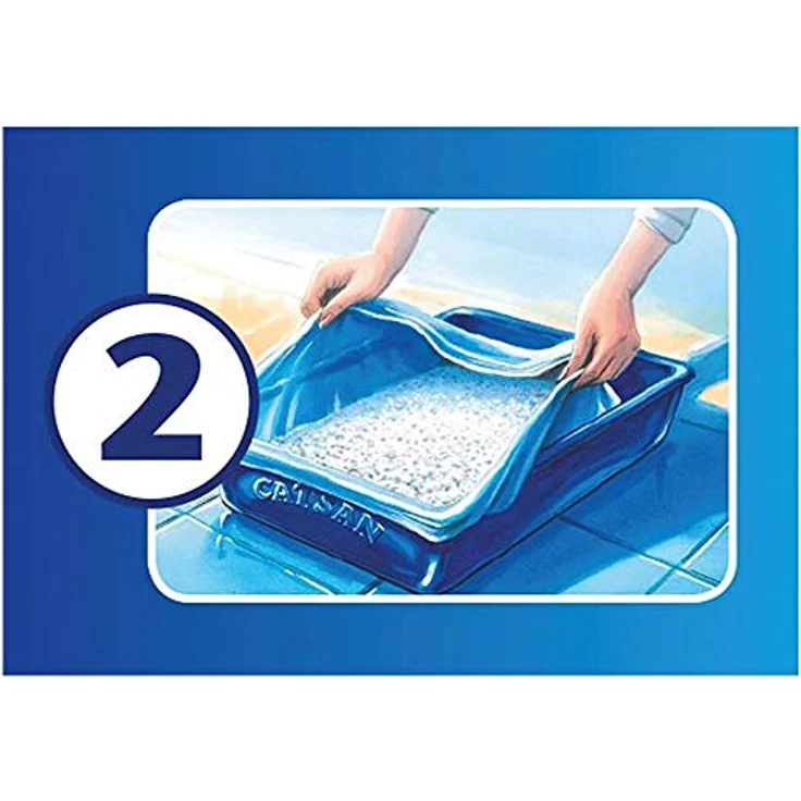 CATSAN Smart Pack, Nichtklumpende Katzenstreu auf saugfähigem Vlies, 2 Packungen à 4L, 4kg, staubfreie Anwendung – Bild 3