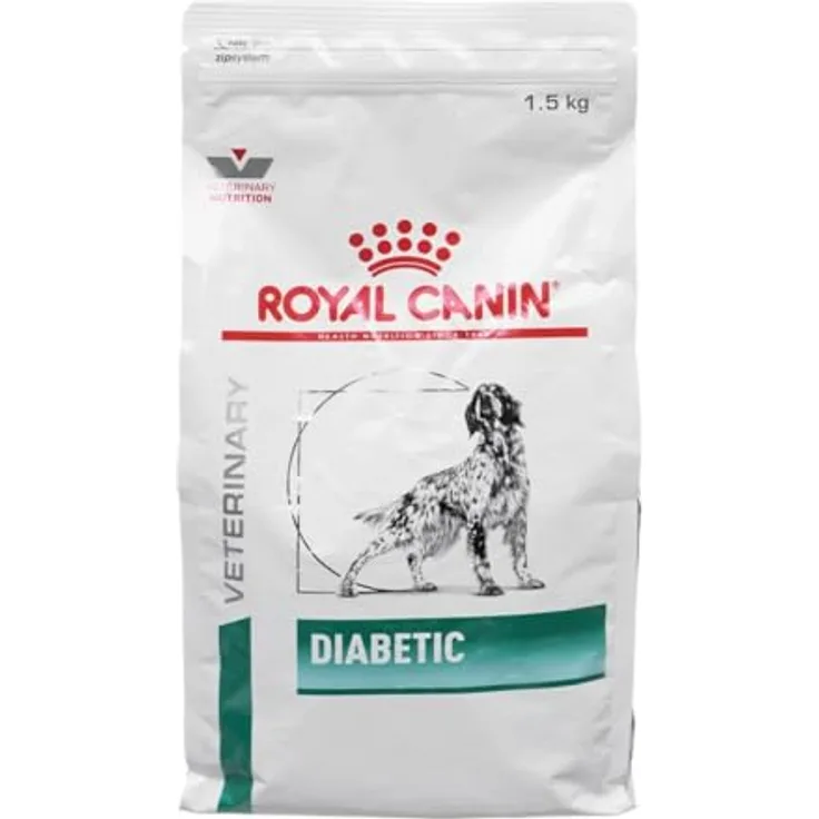 Royal Canin Veterinary Diabetic, Hundefutter zur Blutzuckerregulation, 1,5 kg