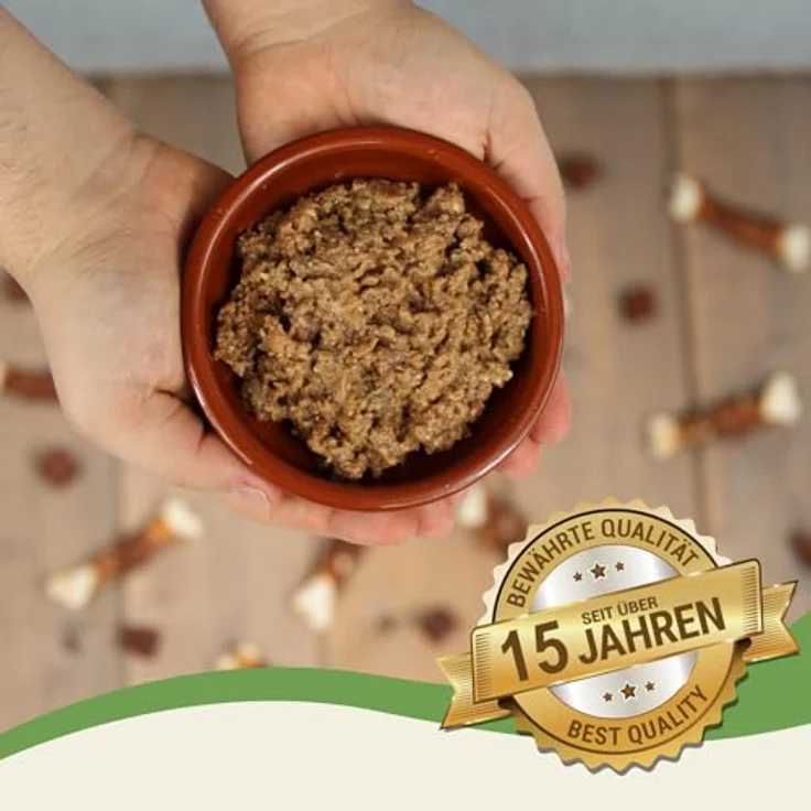 Lyra Pet Balu's Feine Paté, Katzen-Nassfutter reich an Pute, 17 x 100 g, getreidefrei & glutenfrei, hohe Protein- & Mineralstoffanteile – Bild 3