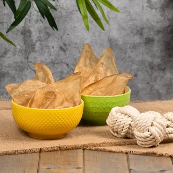 Lyra Pet® Rinderohren, naturbelassener Kausnack, 2000 g, proteinreich und zahnreinigend – Bild 5