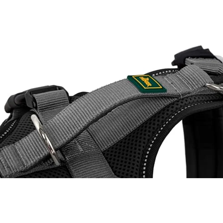 Hunter Norwegergeschirr Maldon Up, Komfortables und reflektierendes Hundegeschirr in Schwarz - Preisvergleich – Bild 6