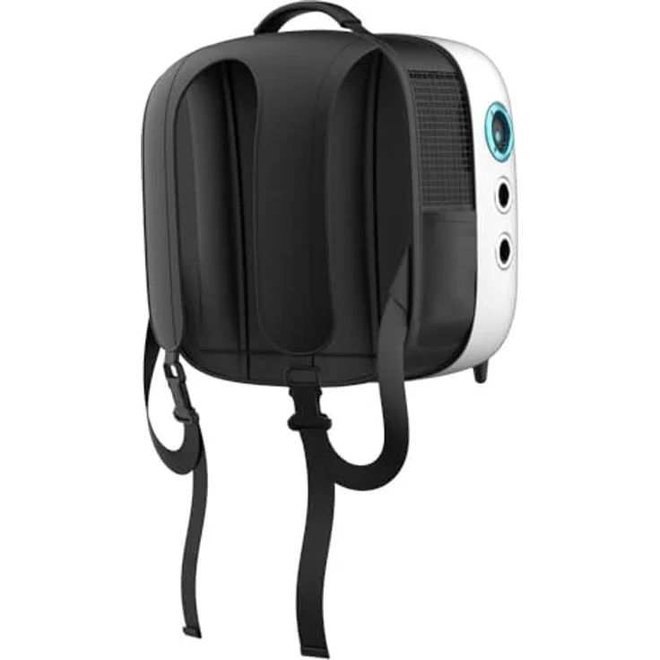 Cecotec Pumba 1800 Travel Fan, Katzen-Transportbox mit 2 Geschwindigkeiten, Belüftungssystem, Innenlicht, für Haustiere bis 8 kg, ergonomisches Design, große Fenster, Seitentasche – Bild 3
