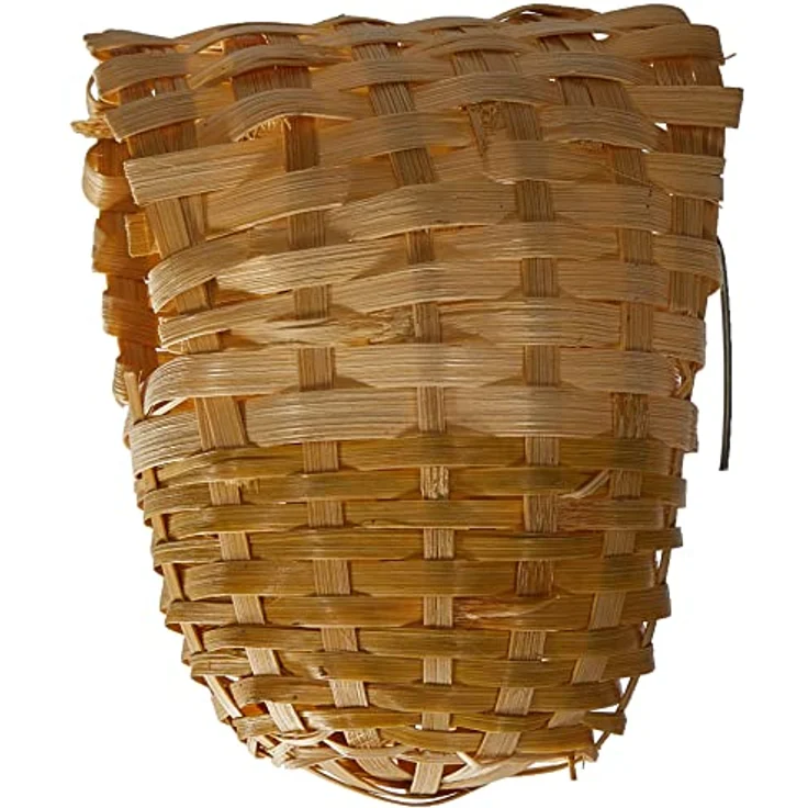 Kerbl Pet Exotennest aus Bambus, natürlich geformt, 12 x 11 cm – Bild 1