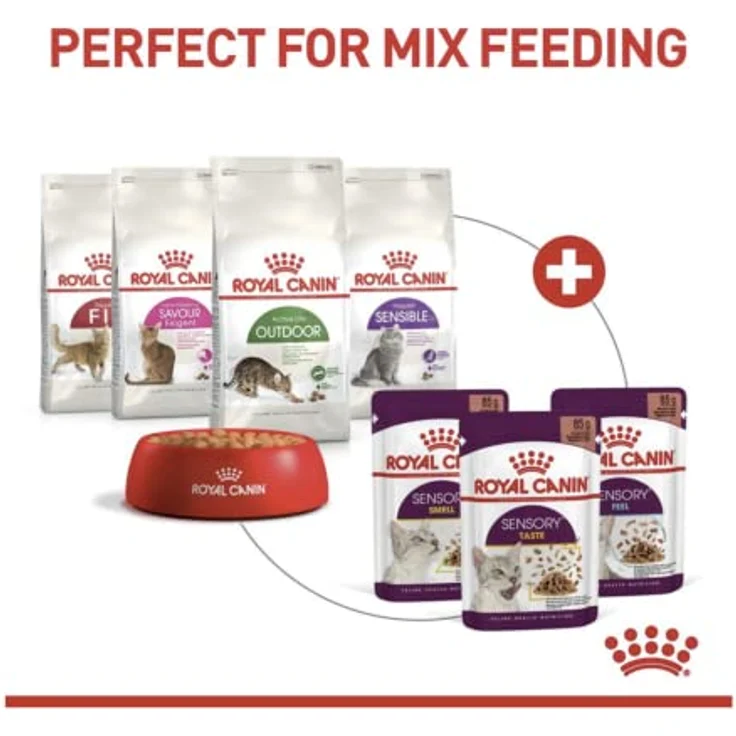 Royal Canin Sensory Taste in Gelee, Katzen-Nassfutter mit zartem Huhn, 12 x 85 g – Bild 7