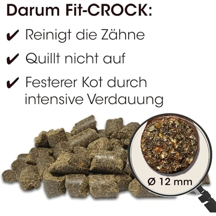 cdVet Fit-Crock Hundefutter trocken Classic Lamm, 10 kg, glutenfrei, hochverdaulich und hypoallergen – Bild 3