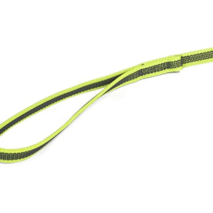 JULIUS K-9 IDC Color & Gray gumierte Leine, 14 mm x 2 m mit Schlaufe, stark und widerstandsfähig, Neon-Grau – Bild 5