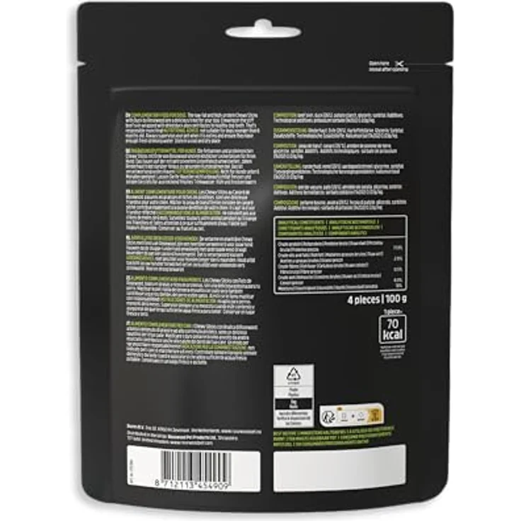 Rosewood Chewy Sticks Ente Medium – Kausnacken mit getrockneter Ente und Rinderhaut, fördert die Zahngesundheit, ohne Getreide, ohne künstliche Zusatzstoffe, 100 g – Bild 2