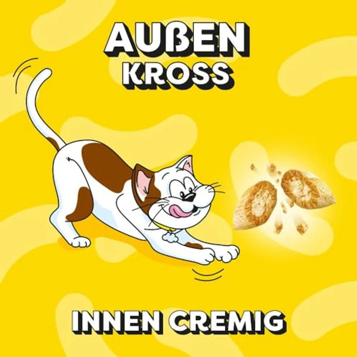 Dreamies Katzensnack mit Käse, 6x60g, ohne künstliche Aromastoffe für Katzen aller Lebensphasen – Bild 9