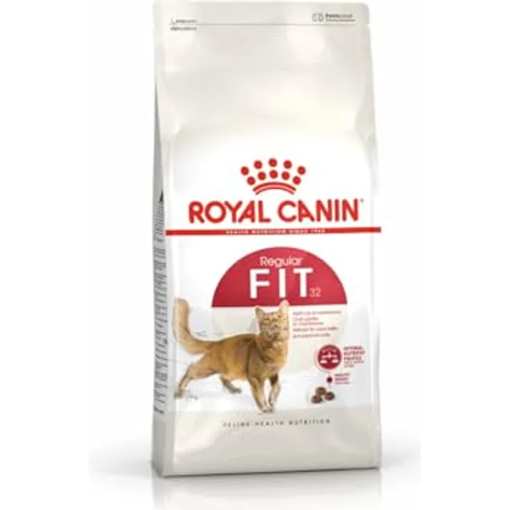 Royal Canin Regular Fit 32, Katzenfutter für ausgewachsene Katzen, 2 kg, unterstützt gesunde Körperhaltung und reduzierte Haarballenbildung