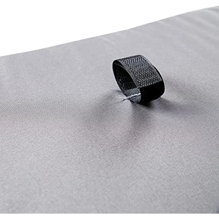 Greemotion Hunde-Sofa mit Dach Größe M, ca. 63 x 30-65 x 65 cm, stabiles Alu-Gestell, 5 kg, Hundebank, Hundeplatz, Outdoor – Bild 13