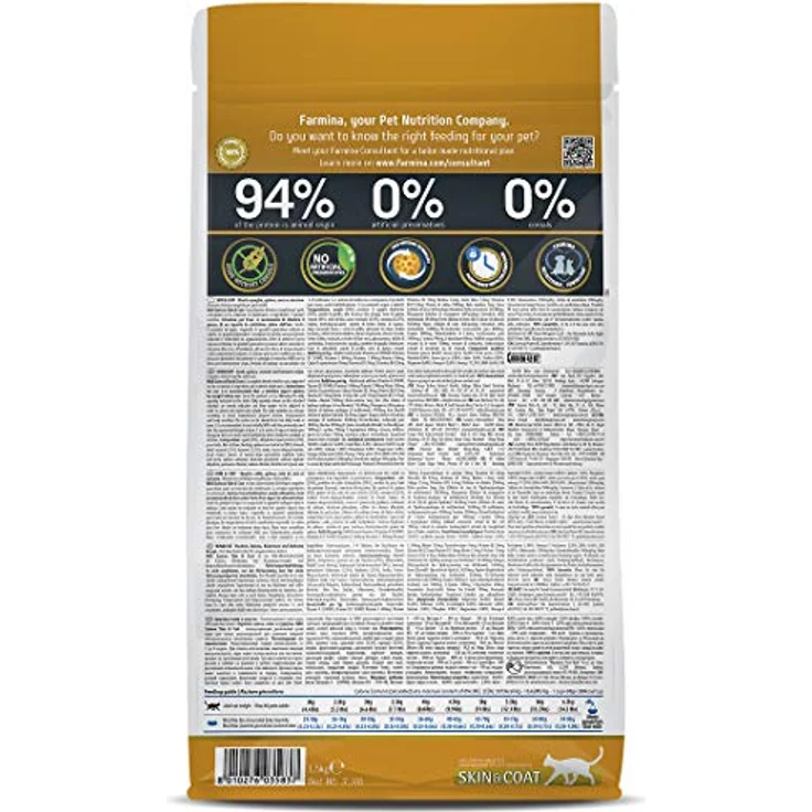 Farmina N&D Quinoa Adult Pellets, Trockenfutter für Katzen mit Wachtel und Kokosnuss, 1,5 kg, ohne Mais, reich an Vitaminen und natürlichen Antioxidantien – Bild 2