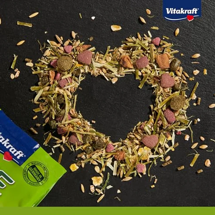 Vitakraft Life Power, Hauptfutter für Meerschweinchen mit Apfel und Roter Beete, stärkt die Abwehrkräfte, ohne Zucker, 600g – Bild 2