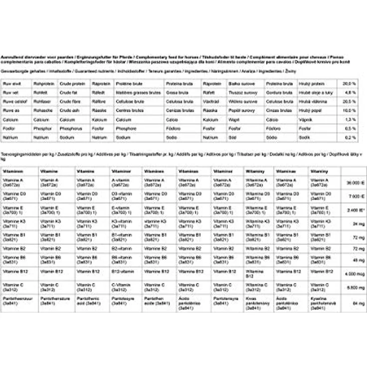 Pavo HealthBoost 8 kg, Pferdefutter zur Unterstützung des Immunsystems mit Vitaminen und Antioxidantien – Bild 3
