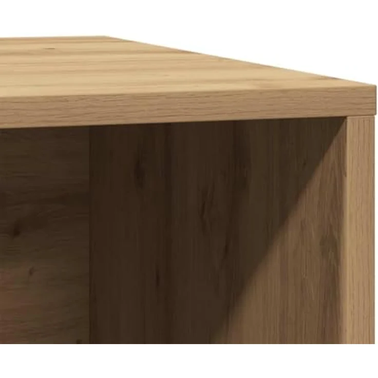 vidaXL Katzentoilette, Katzenklo Artisan-Eiche 80x50x45 cm Holzwerkstoff, verstecktes Design, vielseitig einsetzbar – Bild 6