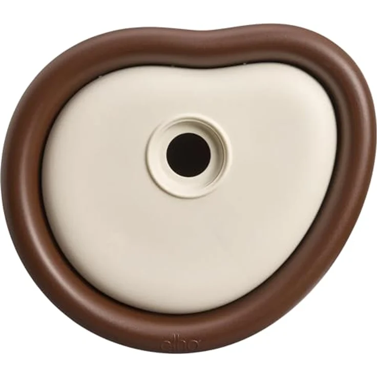 elho Organic Bird House 25cm, Vogelhaus für über 11 Arten aus 100% recyceltem Plastik, L27.4 x B16.8 x H25.4 cm, Braun/Kastanien Braun – Bild 1