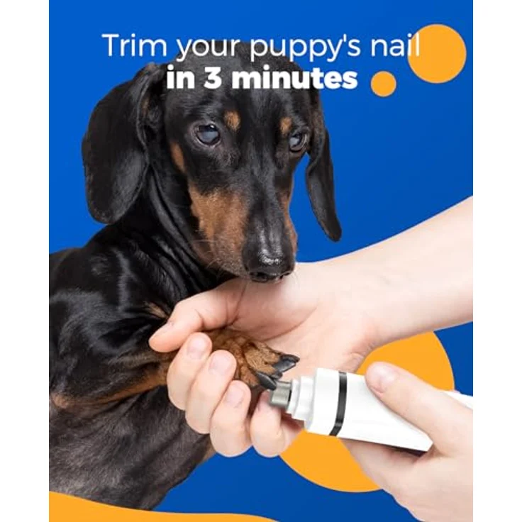 oneisall 4in1 Leise Schermaschine für Hund und Katze, Wiederaufladbar mit 4 Multifunktions-Schneidköpfen, geräuscharm, weiß – Bild 3