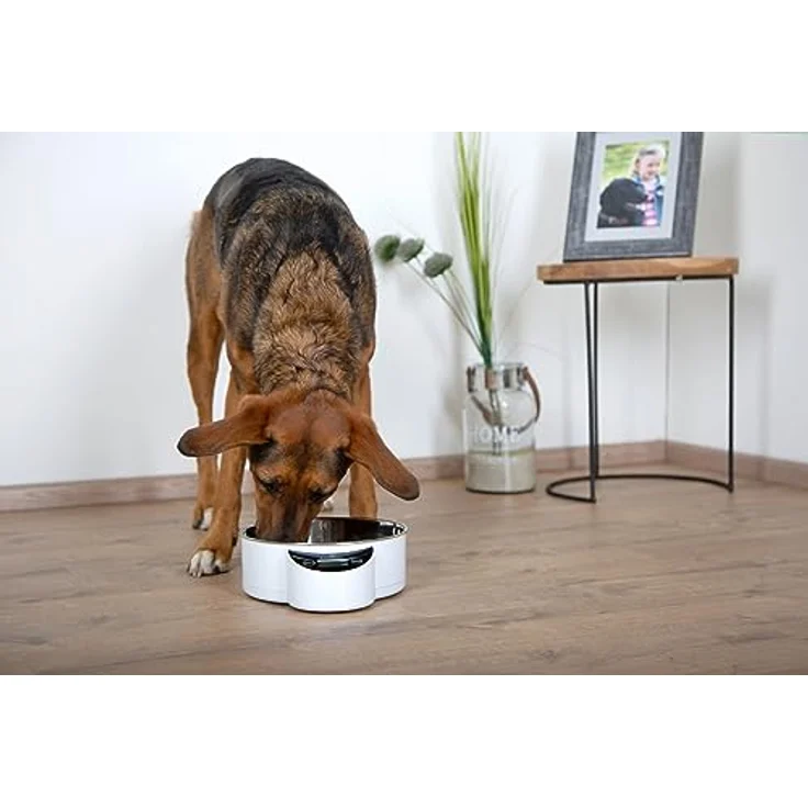 Kerbl EYENIMAL Intelligent Pet Bowl XL,mit Waage, 1,8l, weiß (1.80 l), Futternapf – Bild 2