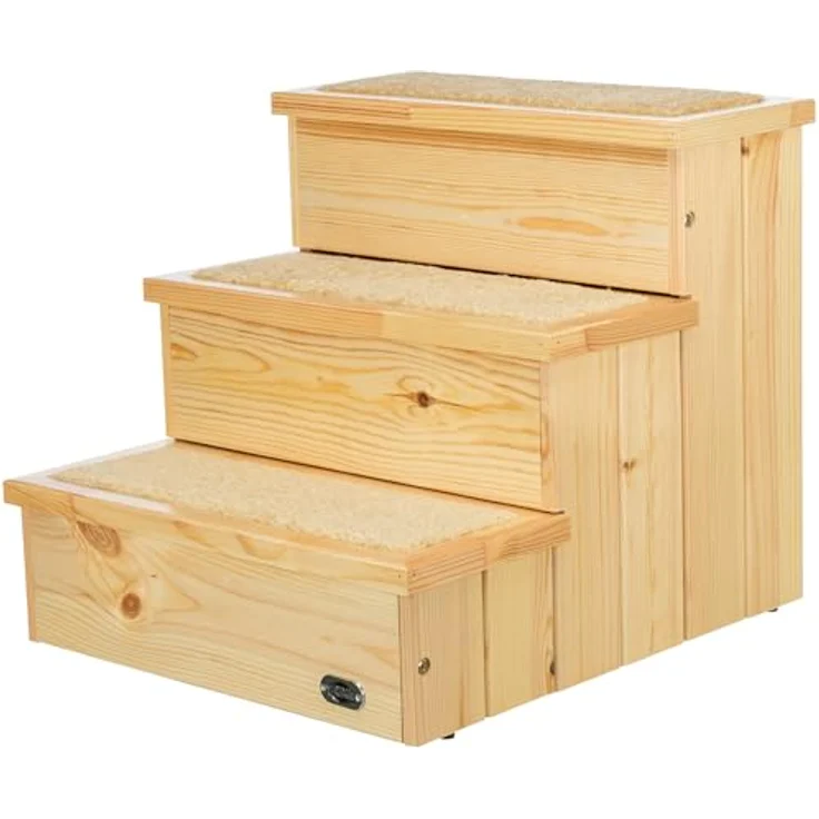 Trixie Treppe PetStair 40 × 38 × 45 cm natur – Bild 2
