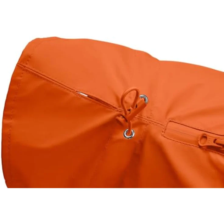 Hunter Tierbedarf Hunderegenmantel Hunde-Regenmantel Milford orange, klassisches Design, waschbar bei 30 °C, wasserfestes Material – Bild 5