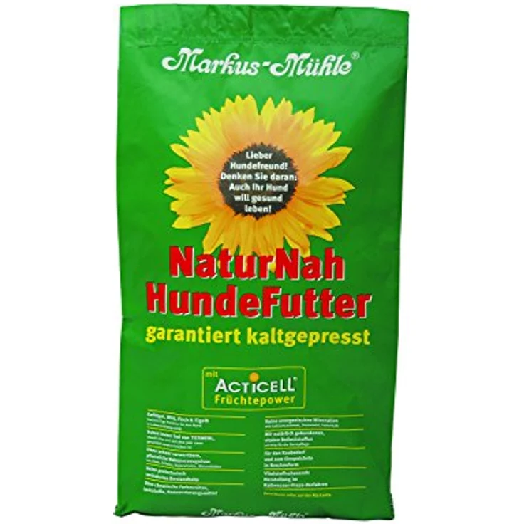 Markus Mühle NaturNah, Hunde-Trockenfutter für alle Rassen, 5 kg, sehr gut verdaulich, natürliches Beute-Prinzip