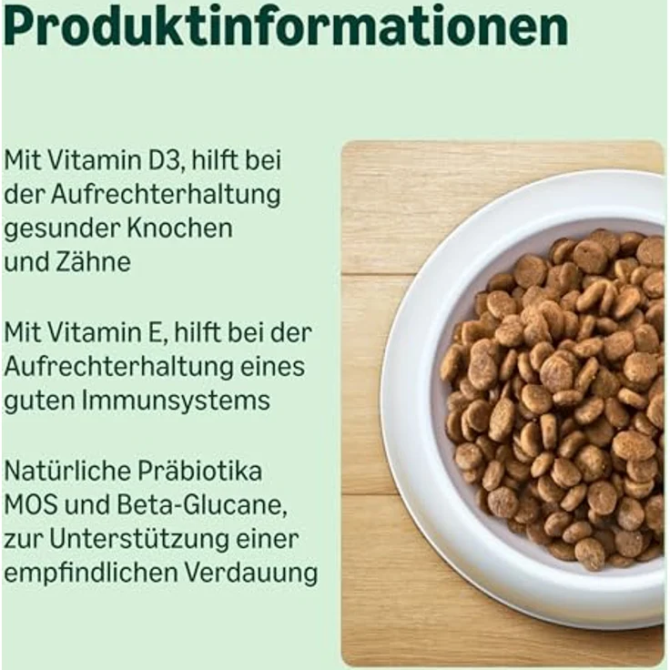 by Amazon Katzenfutter für ältere Katzen (Senior), Trockenfutter mit 65% frischem Huhn, getreidefreies Rezept, 3 kg (1er-Pack) – Bild 2
