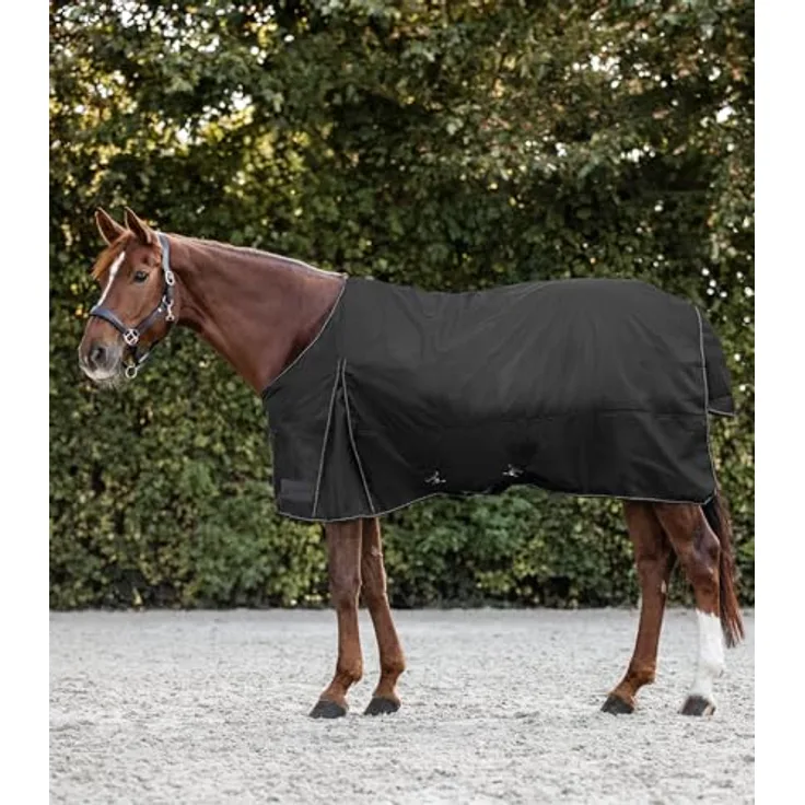 WALDHAUSEN Outdoordecke Nordic Light, atmungsaktiv und wasserdicht, schwarz, 135 cm